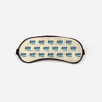 Thumbnail for Airbus A350-1000ULR - Cartoon Pattern - Sleep Mask - Beige