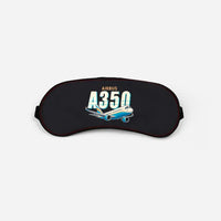 Thumbnail for Airbus A350-1000ULR - Cartoon - Sleep Mask - Black
