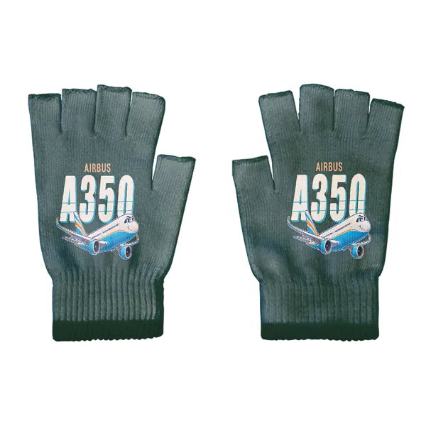 Airbus A350-1000ULR - Gloves - Cut - Cartoon - Dark Green