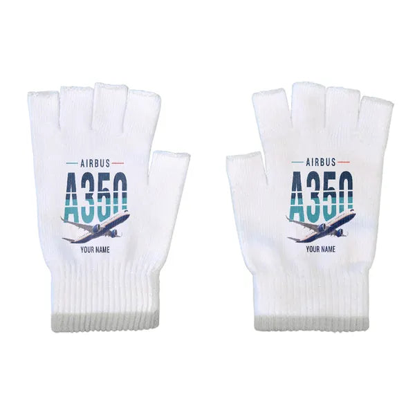 Airbus A350-1000ULR - Gloves - Cut - Original + Name - White