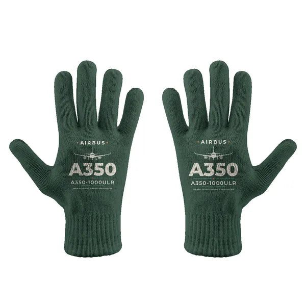 Airbus A350-1000ULR - Gloves - Full - Heritage - Dark Green