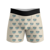Thumbnail for Airbus A350-1000ULR - Men Boxers - Original Pattern - Beige