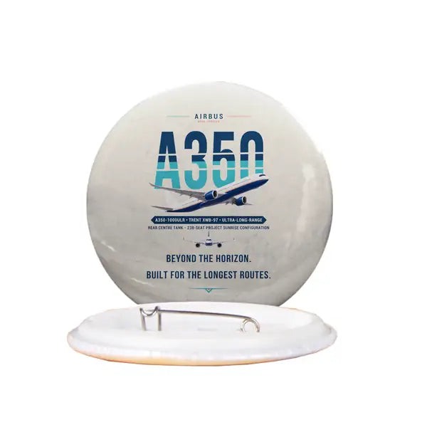 Airbus A350-1000ULR - Original - Pin - Beige