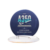 Thumbnail for Airbus A350-1000ULR - Original - Pin - Navy Blue