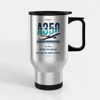 Thumbnail for Airbus A350-1000ULR - Original - Stainless Steel with Holder - Silver