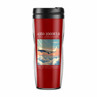 Thumbnail for Airbus A350-1000ULR - Poster - Plastic (No Holder) - Red
