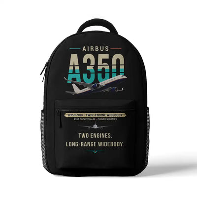 Airbus A350-900 - 3D Backpack - Original - Black