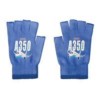 Thumbnail for Airbus A350-900 - Gloves - Cut - Cartoon - Blue