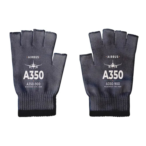 Airbus A350-900 - Gloves - Cut - Heritage - Black
