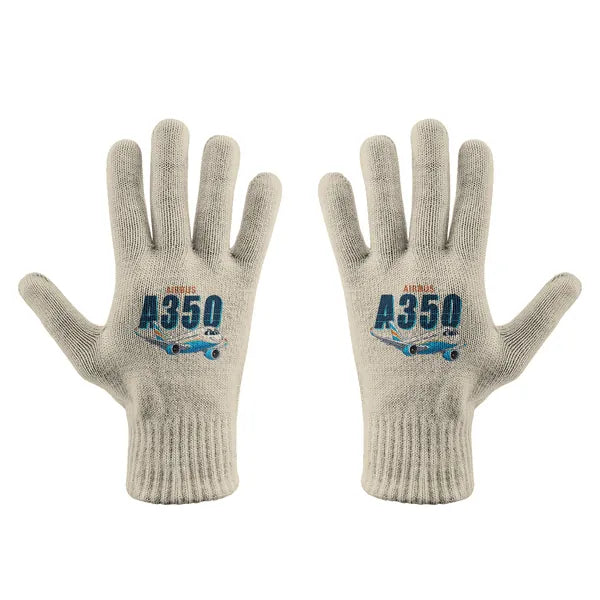 Airbus A350-900 - Gloves - Full - Cartoon - Beige