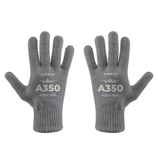 Airbus A350-900 - Gloves - Full - Heritage - Gray