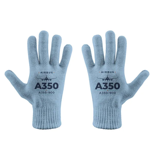 Airbus A350-900 - Gloves - Full - Heritage - Light Blue