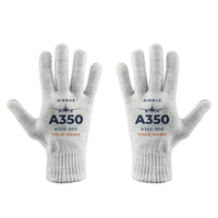 Thumbnail for Airbus A350-900 - Gloves - Full - Heritage + Name - White