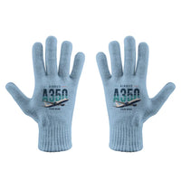 Thumbnail for Airbus A350-900 - Gloves - Full - Original + Name - Light Blue