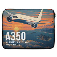 Thumbnail for Airbus A350-900 - Laptop Sleeve + Name