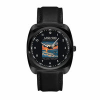 Thumbnail for Airbus A350-900 - Poster - Luxury Cushion - Black and Black Strap