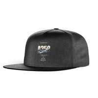 Thumbnail for Airbus A350-900 snapback - black