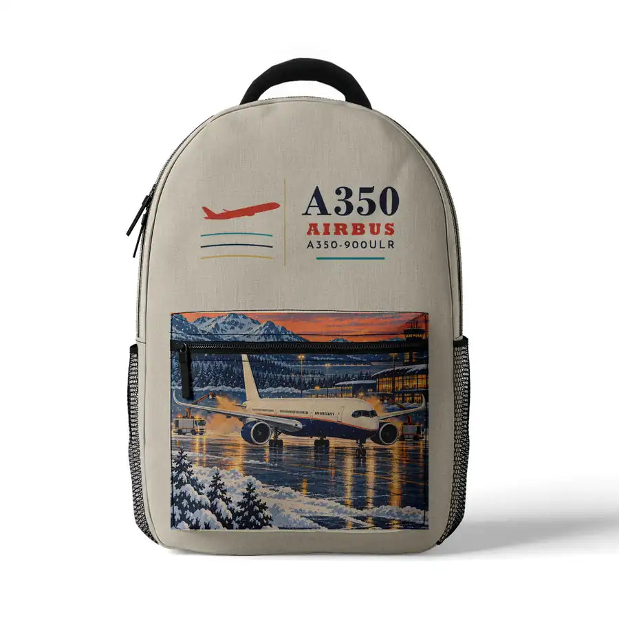 Airbus A350-900ULR - 3D Backpack - Beige
