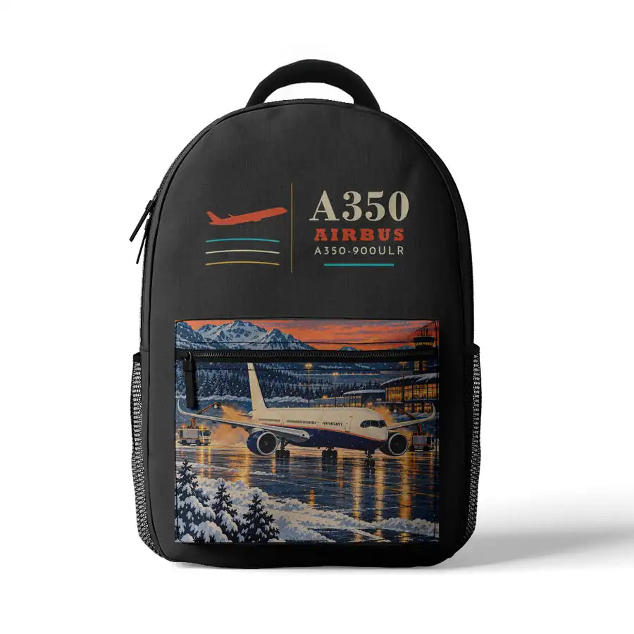 Airbus A350-900ULR - 3D Backpack - Gray