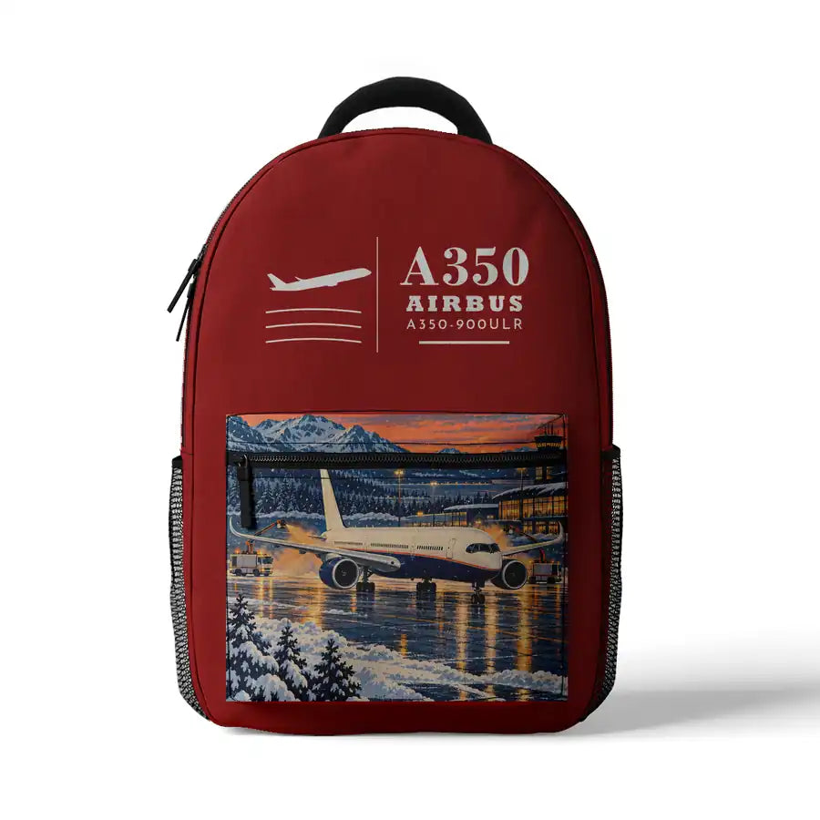 Airbus A350-900ULR - 3D Backpack - Red