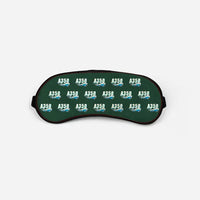 Thumbnail for Airbus A350-900ULR - Cartoon Pattern - Sleep Mask - Dark Green
