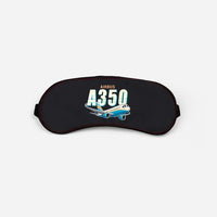 Thumbnail for Airbus A350-900ULR - Cartoon - Sleep Mask - Black