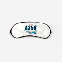 Thumbnail for Airbus A350-900ULR - Cartoon - Sleep Mask - White