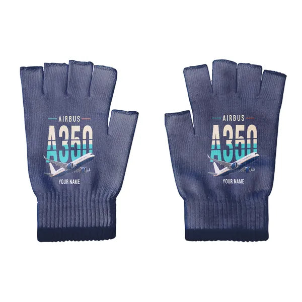 Airbus A350-900ULR - Gloves - Cut - Original + Name - Navy Blue