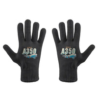 Thumbnail for Airbus A350-900ULR - Gloves - Full - Cartoon - Black