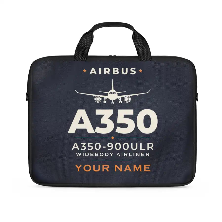 Airbus A350-900ULR - Heritage + Name - Laptop Bag