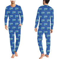 Thumbnail for Airbus A350-900ULR - Men Pajamas - Original Pattern - Blue