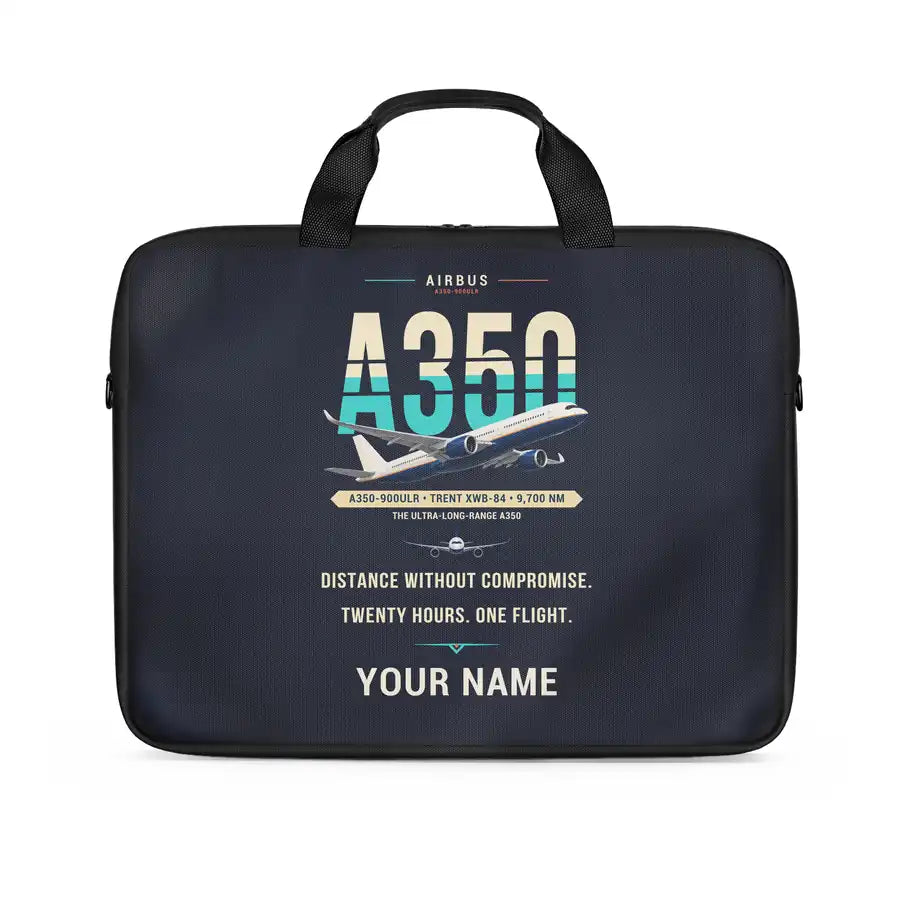 Airbus A350-900ULR - Original + Name - Laptop Bag