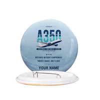 Thumbnail for Airbus A350-900ULR - Original + Name - Pin - Light Blue