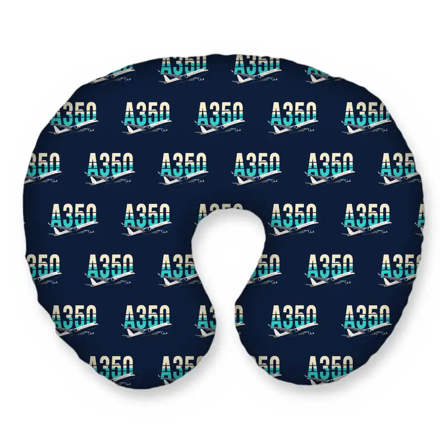 Airbus A350-900ULR - Original Seamless - Travel Pillow - Navy