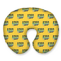 Thumbnail for Airbus A350-900ULR - Original Seamless - Travel Pillow - Yellow