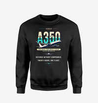 Thumbnail for Airbus A350-900ULR - Original - Sweatshirt - Black