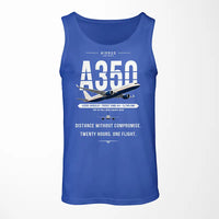Thumbnail for Airbus A350-900ULR - Original - Tank Top - Blue