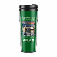 Thumbnail for Airbus A350-900ULR - Poster + Name - Plastic (No Holder) - Green