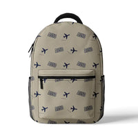 Thumbnail for Airbus A350F - 3D Backpack - 3D Pattern - Beige