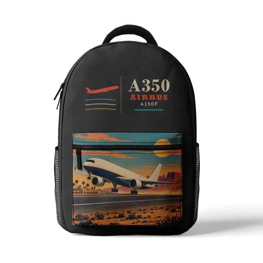 Airbus A350F - 3D Backpack - Gray