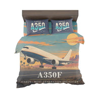 Thumbnail for Airbus A350F - 3D - Bedding Set - Full Print