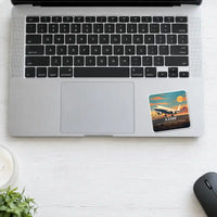 Thumbnail for Airbus A350F - 3D + Name - Square Sticker - Laptop