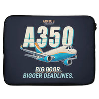 Thumbnail for Airbus A350F - Cartoon - Laptop Sleeve