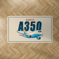 Thumbnail for Airbus A350F - Cartoon - Rectangle Carpet - Beige