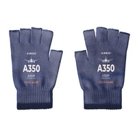 Thumbnail for Airbus A350F - Gloves - Cut - Heritage + Name - Navy Blue