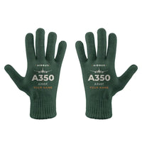 Thumbnail for Airbus A350F - Gloves - Full - Heritage + Name - Dark Green