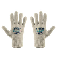Thumbnail for Airbus A350F - Gloves - Full - Original + Name - Beige