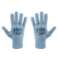 Thumbnail for Airbus A350F - Gloves - Full - Original + Name - Light Blue