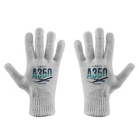 Thumbnail for Airbus A350F - Gloves - Full - Original + Name - Light Gray