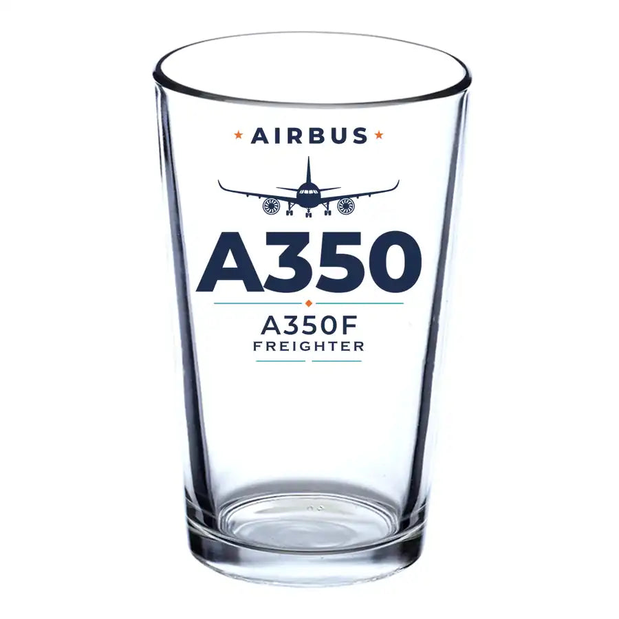 Airbus A350F - Heritage - Beer & Water Glass